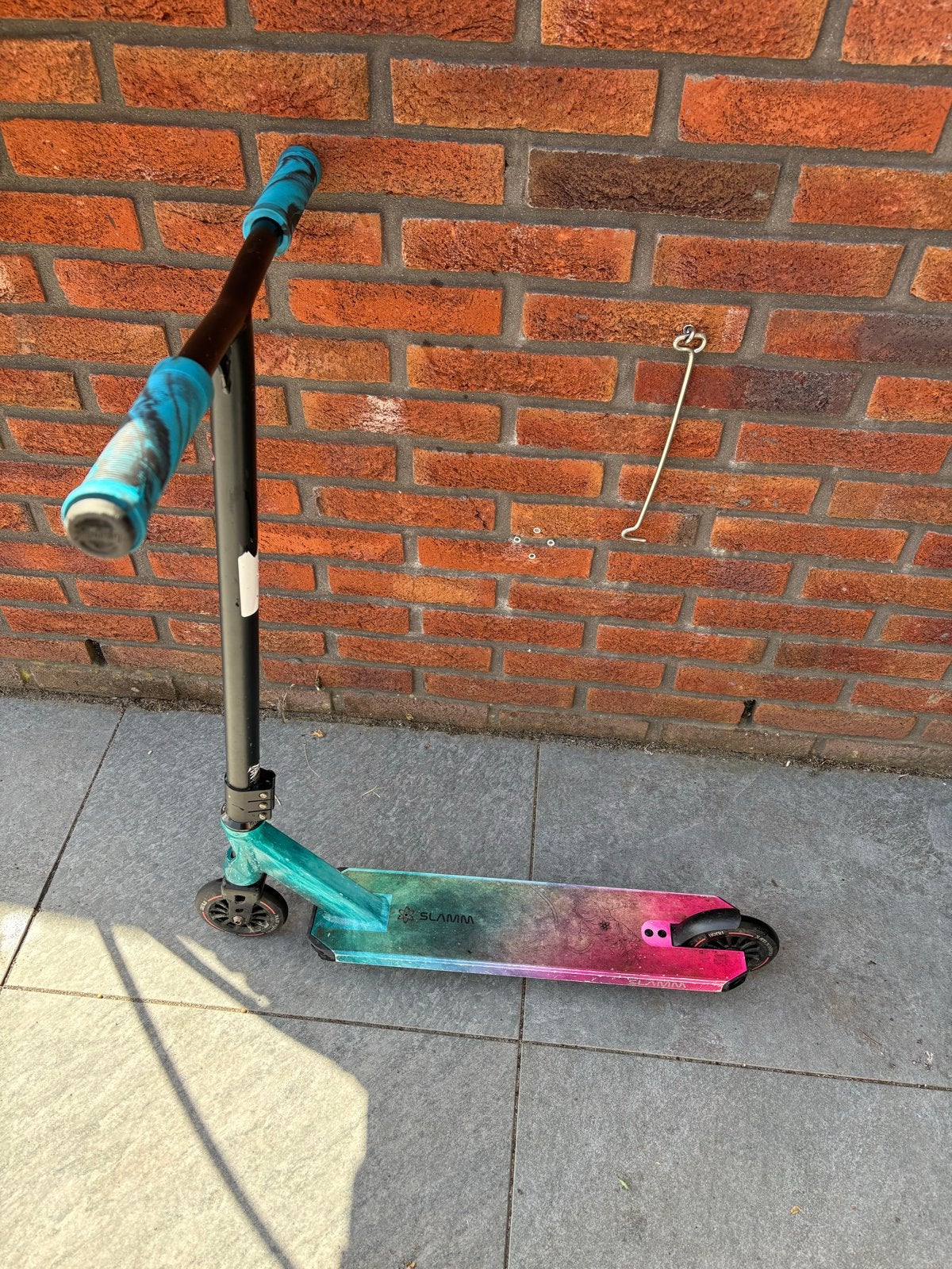 Slamm Stuntstep - Gebruikt, in goede staat, Fietsen en Brommers, Steps, Ophalen, Gebruikt, Gewone step