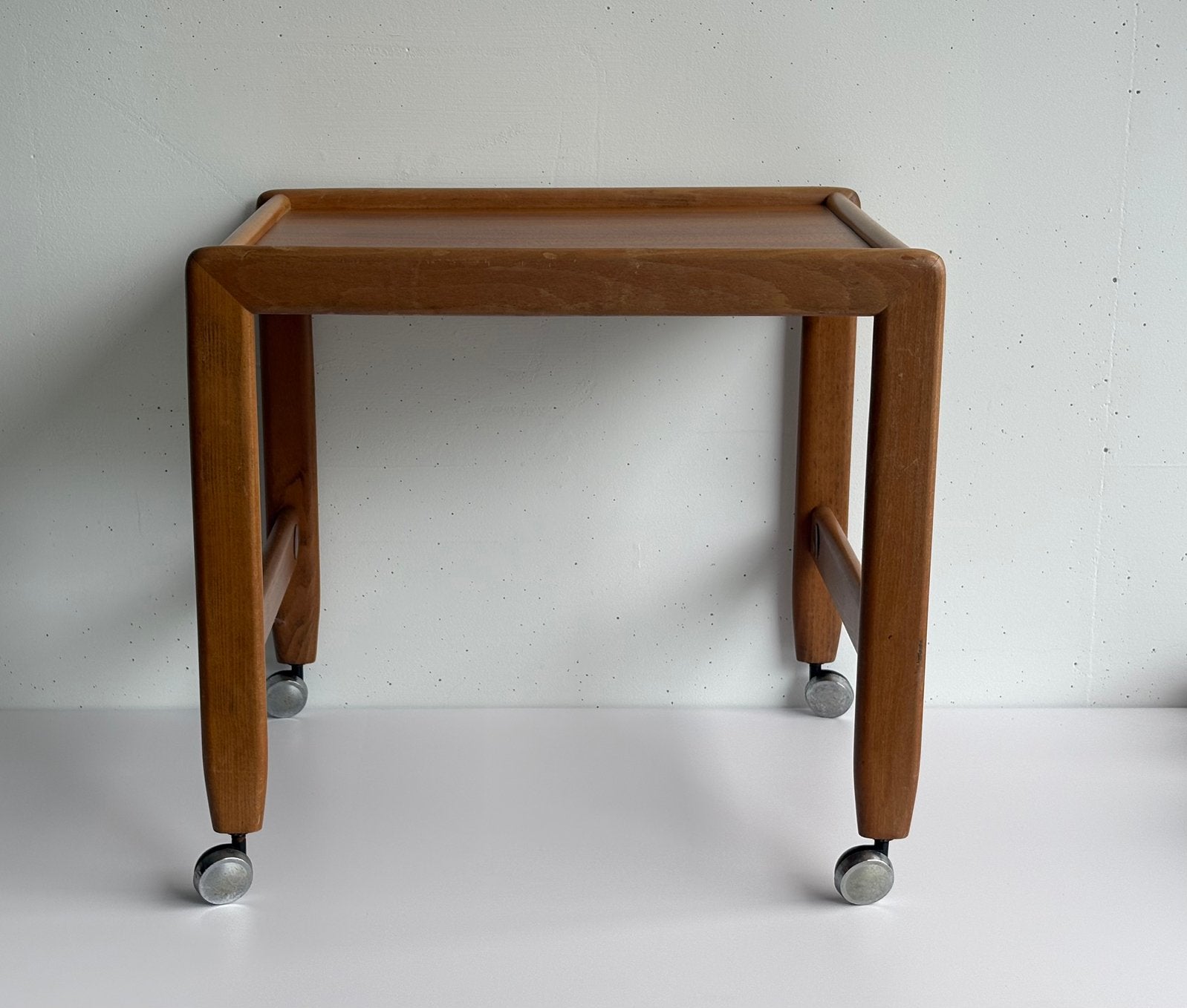 Vintage Deens design teakhout serveerwagen trolley jaren 60, Ophalen