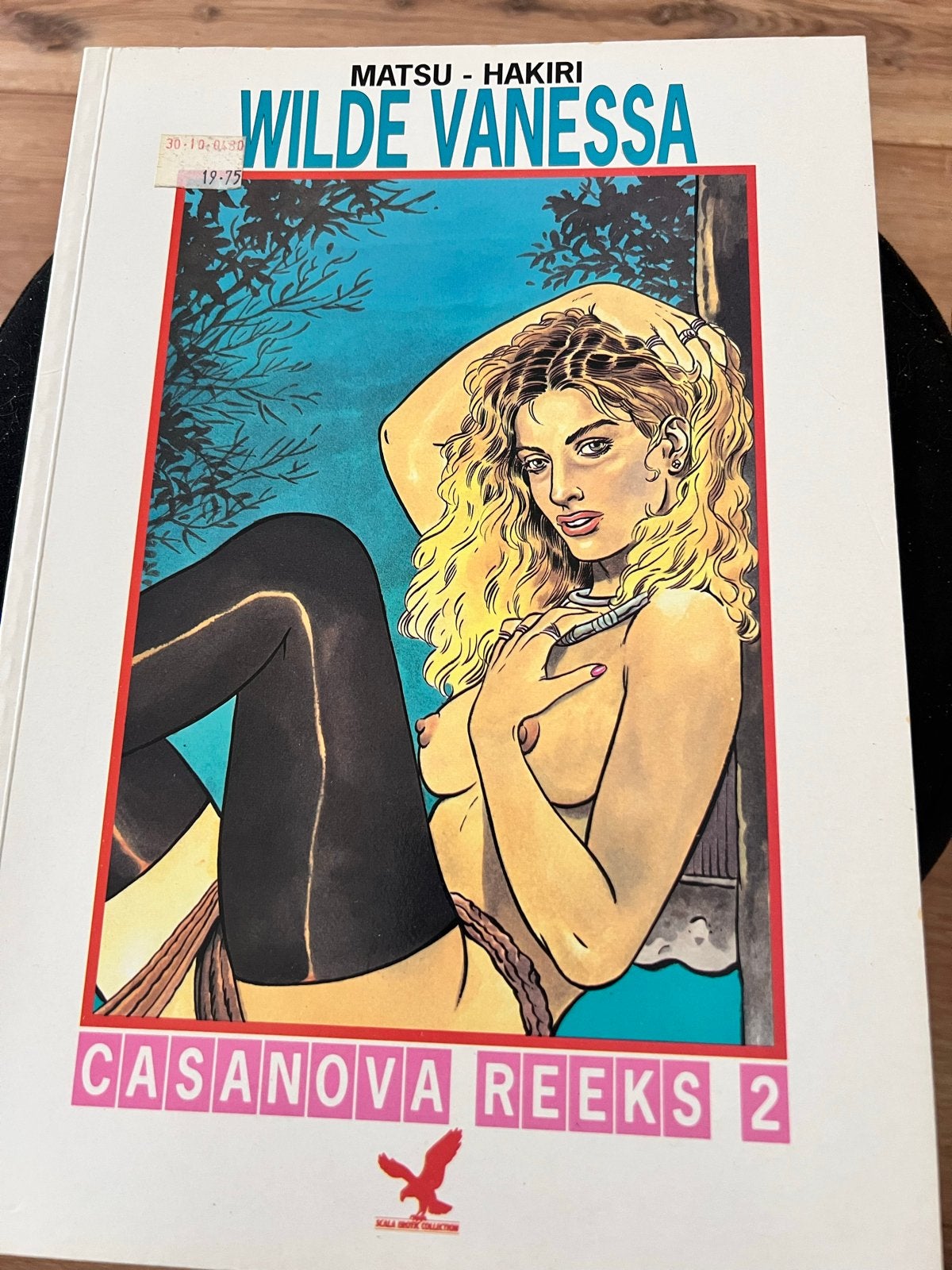Wilde Vanessa - Casanova Reeks 2 - Stripboek, Boeken, Eén stripboek, Ophalen of Verzenden, Gelezen