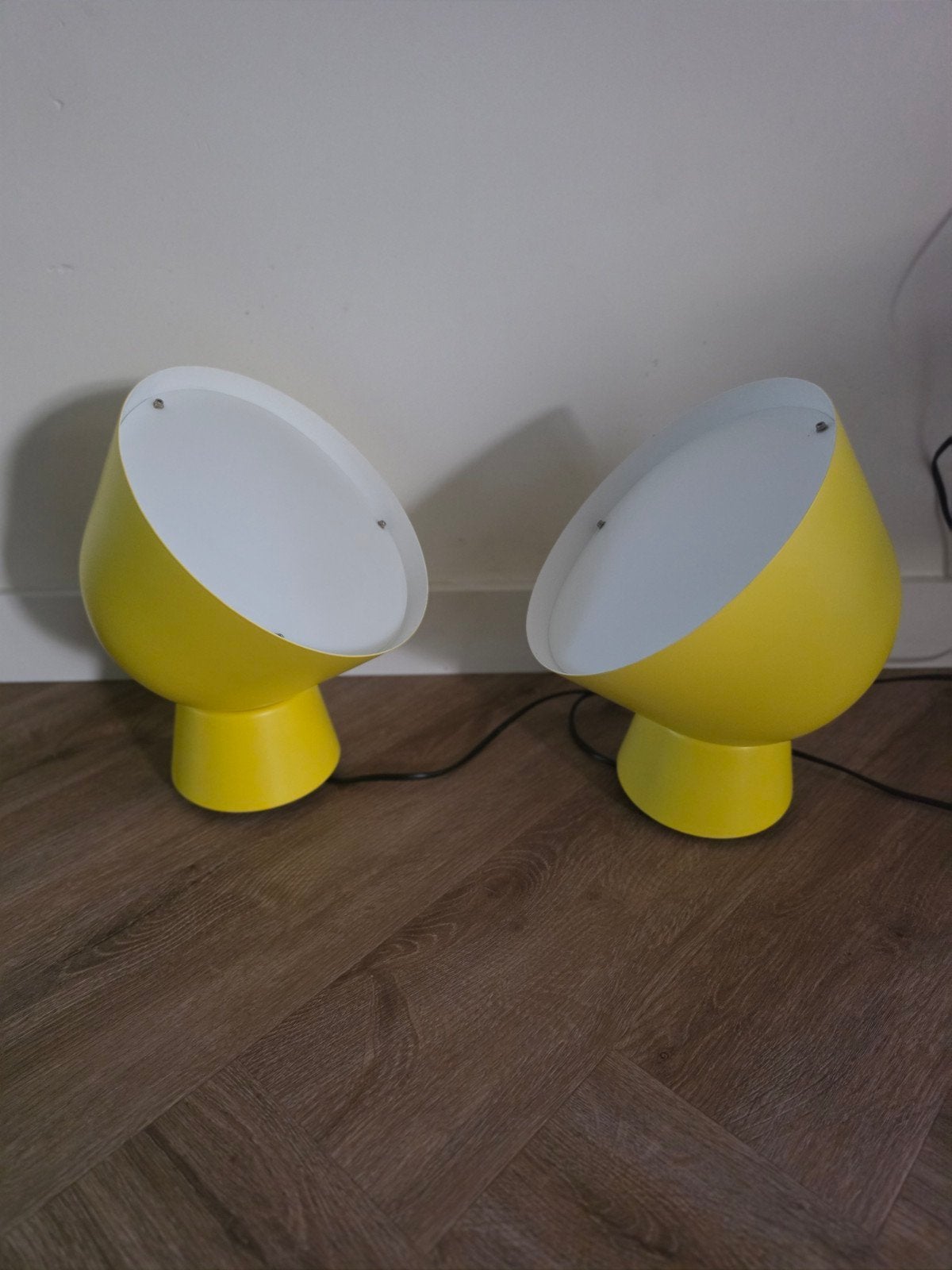 2x ola wihlborg ikea lampen geel ps 2017 Stockholm, Ophalen of Verzenden, Zo goed als nieuw, Geel, IKEA