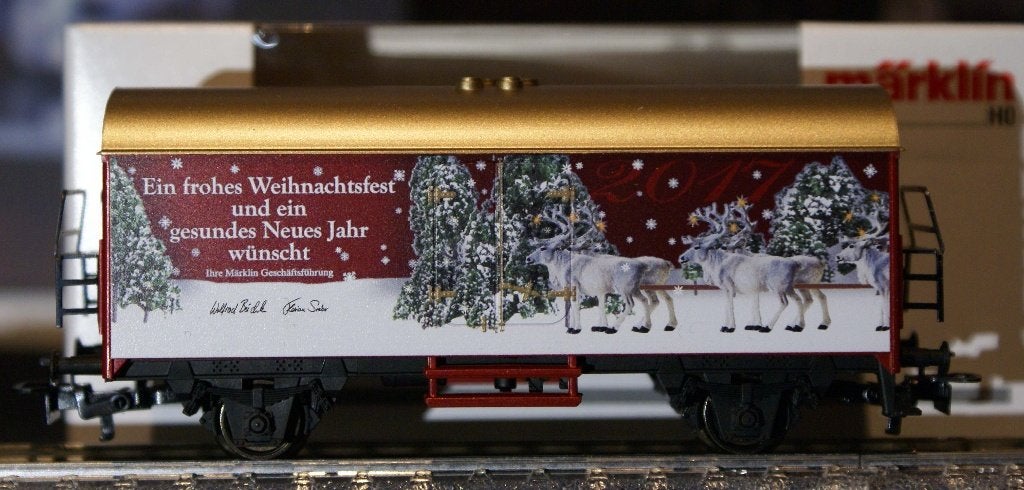 Märklin 48764 Christmas Edition 2017 Nog 130 dagen tot Kerst, Wisselstroom, Ophalen of Verzenden, Märklin, Nieuw