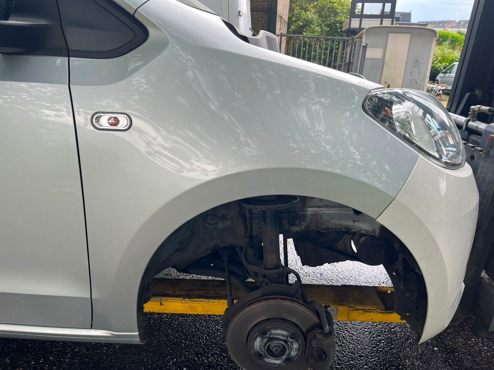 Voorscherm rechts 2016 Skoda Citygo VW Up Seat Mii, Auto-onderdelen, Carrosserie en Plaatwerk, Gebruikt, Voor, Ophalen of Verzenden