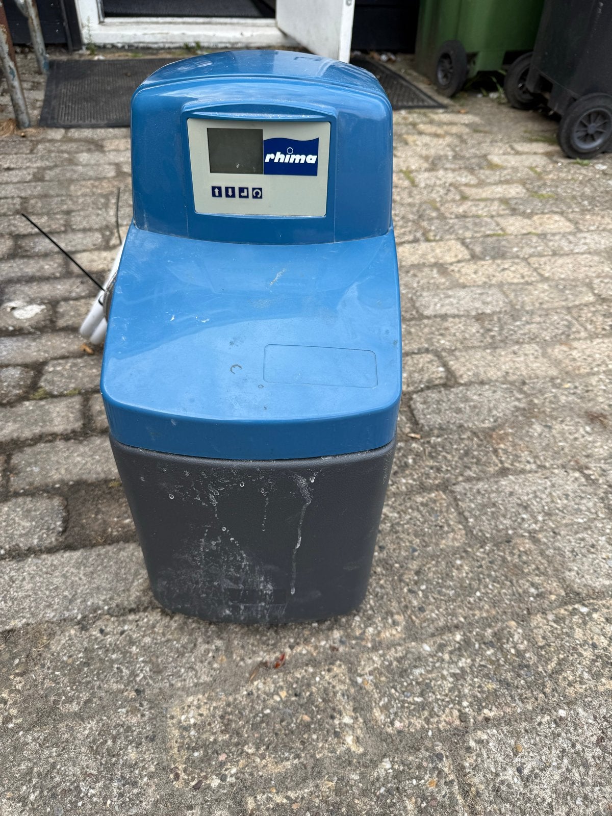 Rhima Waterontharder - Gebruikt maar functioneel, Witgoed en Apparatuur, Ophalen of Verzenden, Gebruikt, Waterontharder met zout