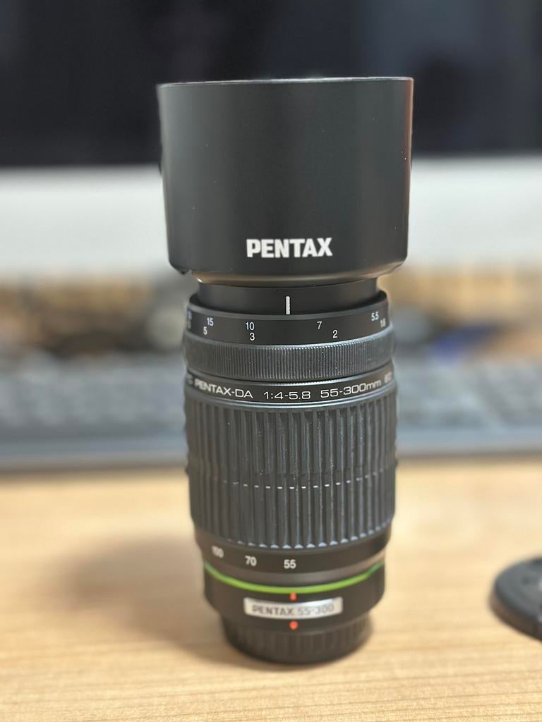 Pentax DA 55-300mm, Ophalen, Zo goed als nieuw, Telelens, Zoom