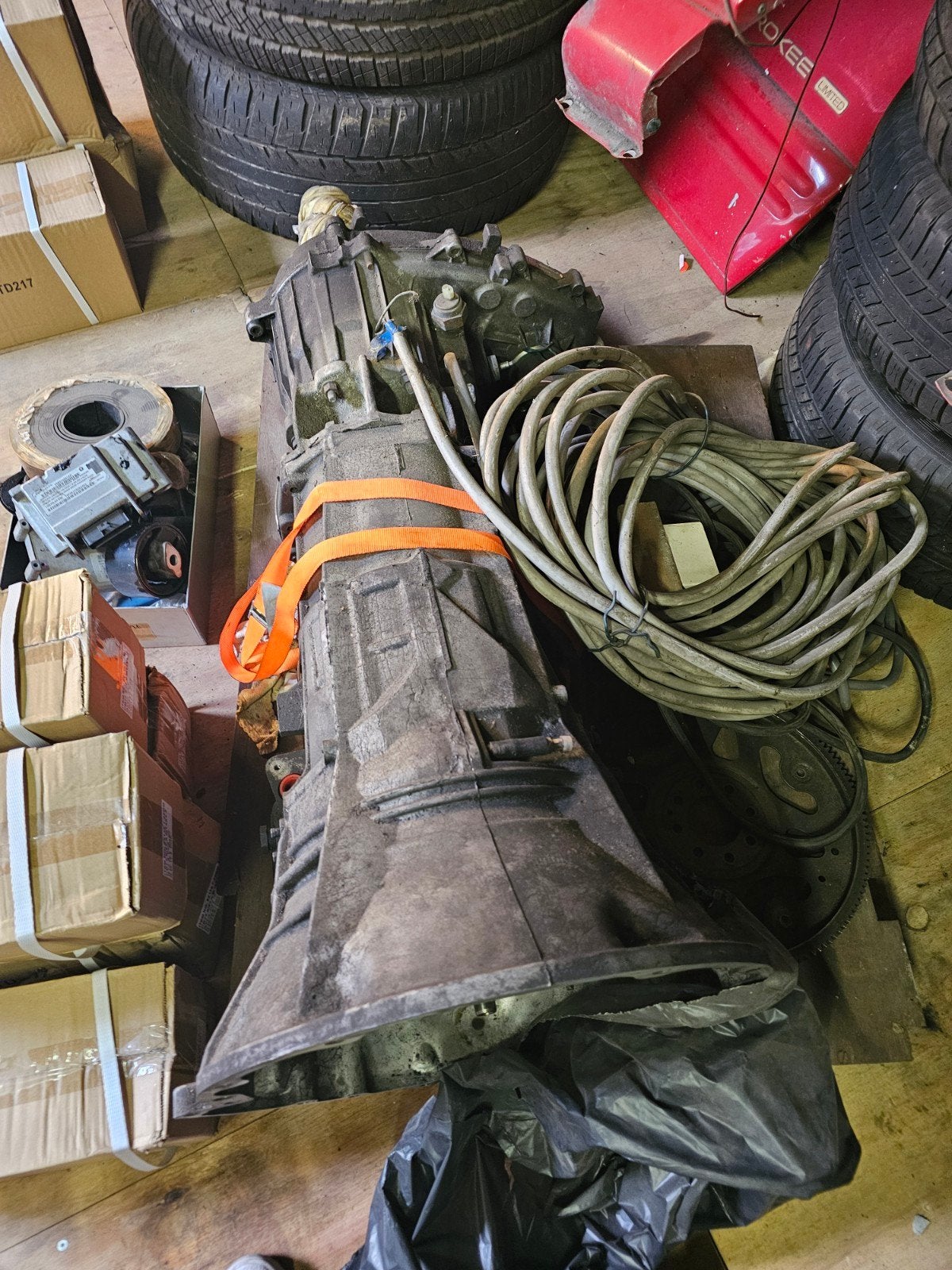 Jeep Cherokee KJ Automaatbak + Tussenbak, Ophalen of Verzenden, Gebruikt, Jeep