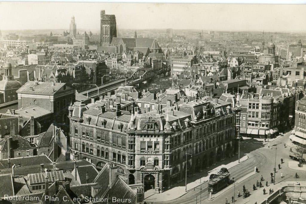 Rotterdam Ansichtkaart glanzend, Verzenden, Voor 1920, Zuid-Holland