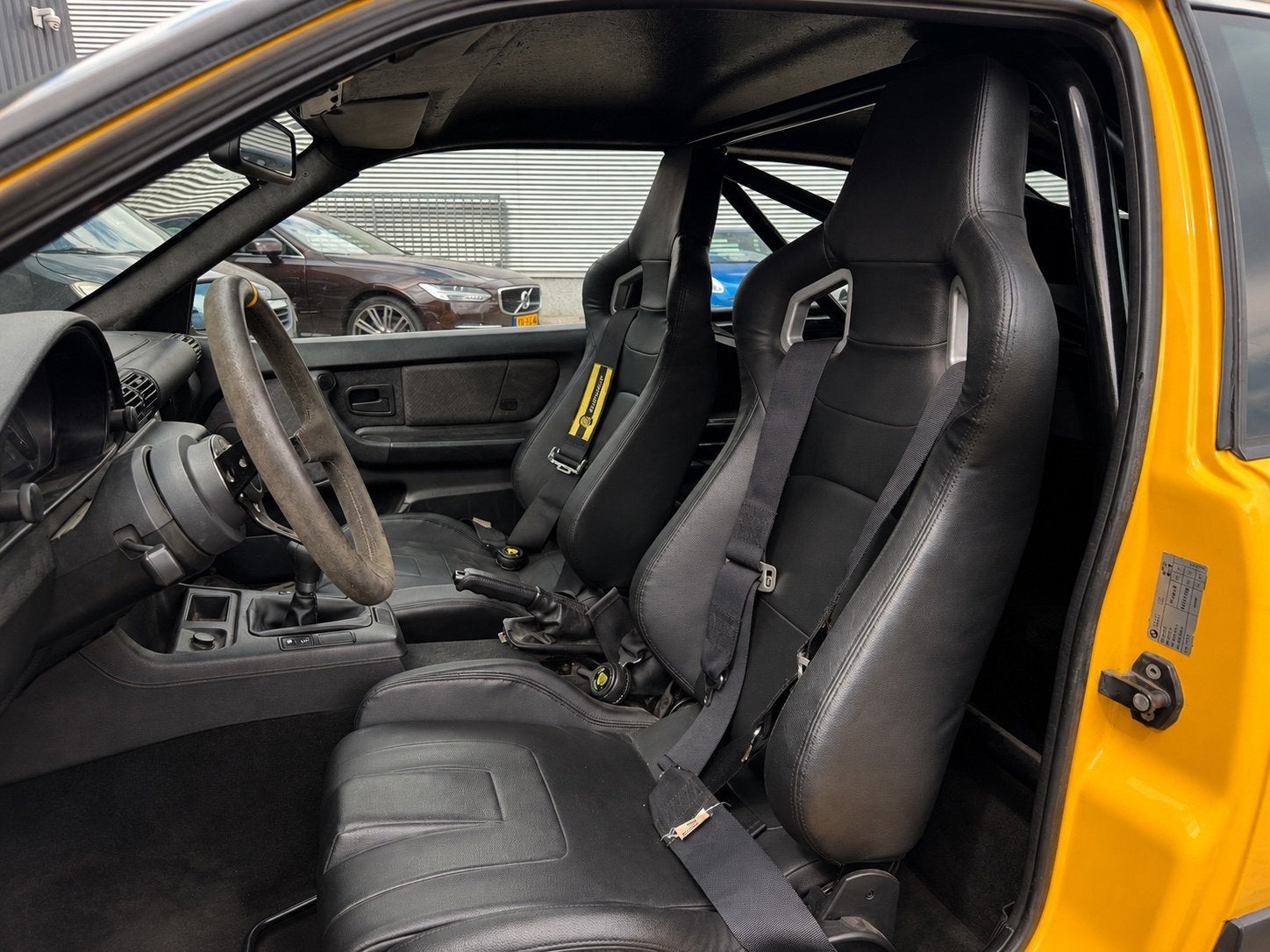 BMW 3-serie Compact 323ti Circuit auto|Rolkooi, Auto's, Gebruikt, Zwart, 2494 cc, Bedrijf