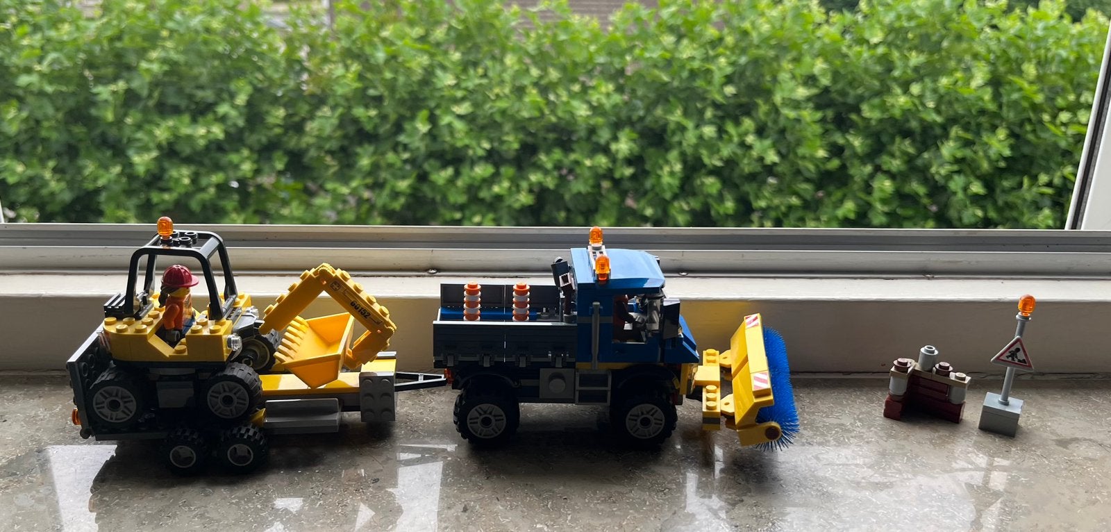 Lego 60152 veeg- en graafmachine, Compleet, City, Lego, Ophalen of Verzenden