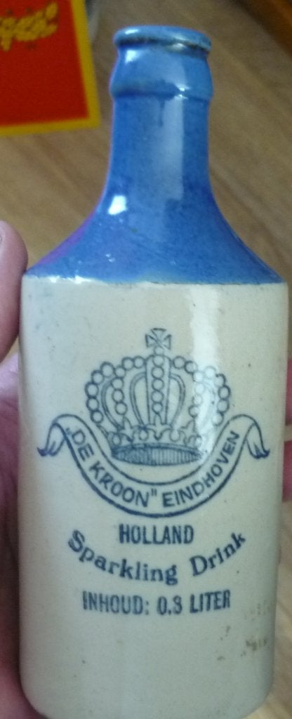 limonade flesje DE KROON EINDHOVEN HOLLAND., Ophalen of Verzenden, Gebruikt, Verpakking