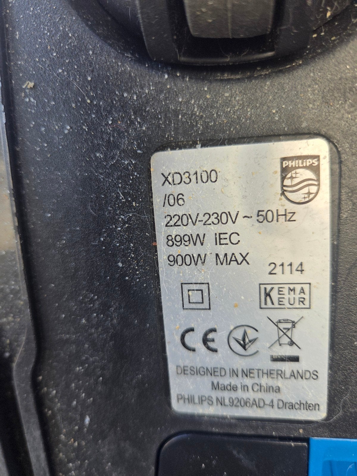 Philips 3000 Series Stofzuiger - XD3100/06, Gebruikt, Philips, Ophalen of Verzenden, Sledestofzuiger