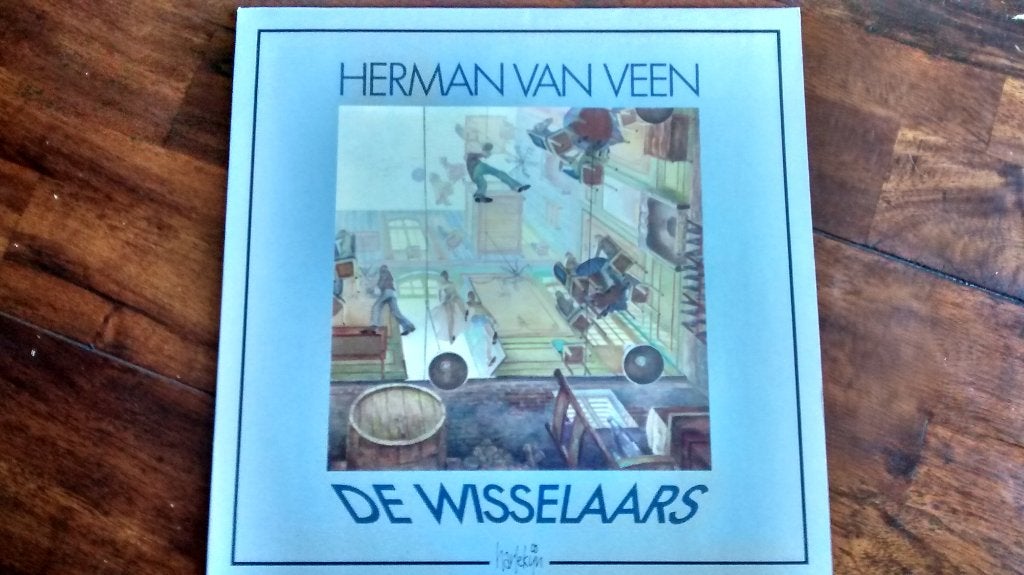 LP - Herman van Veen - De wisselaars, Ophalen of Verzenden, Zo goed als nieuw, 12 inch, Cabaret of Kleinkunst