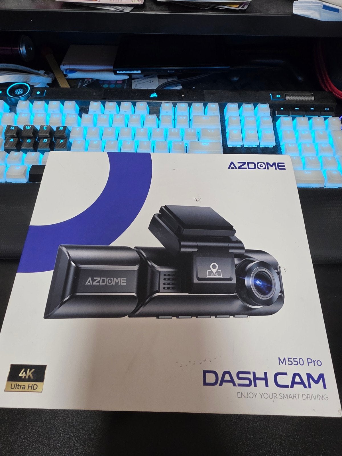 AZDOME M550 Pro Dashcam - Complete 4K Ultra HD, Ophalen of Verzenden, Nieuw