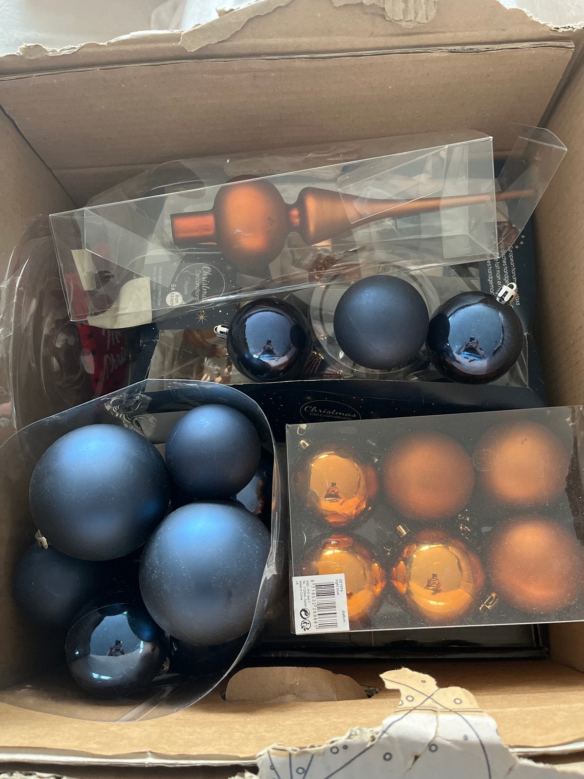 Diverse kerstballen, Diversen, Kerst, Ophalen, Gebruikt