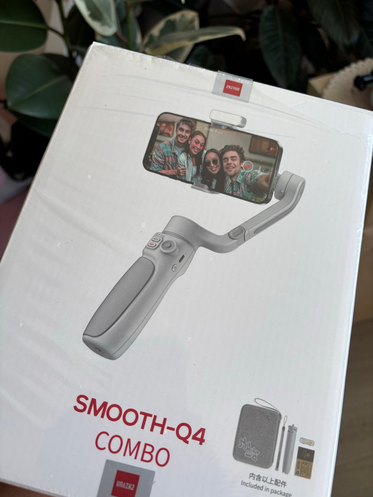 Zhiyun Smooth-Q4 Combo Gimbal - Zo goed als nieuw, Zhiyun, Gimbal, Ophalen, Zo goed als nieuw