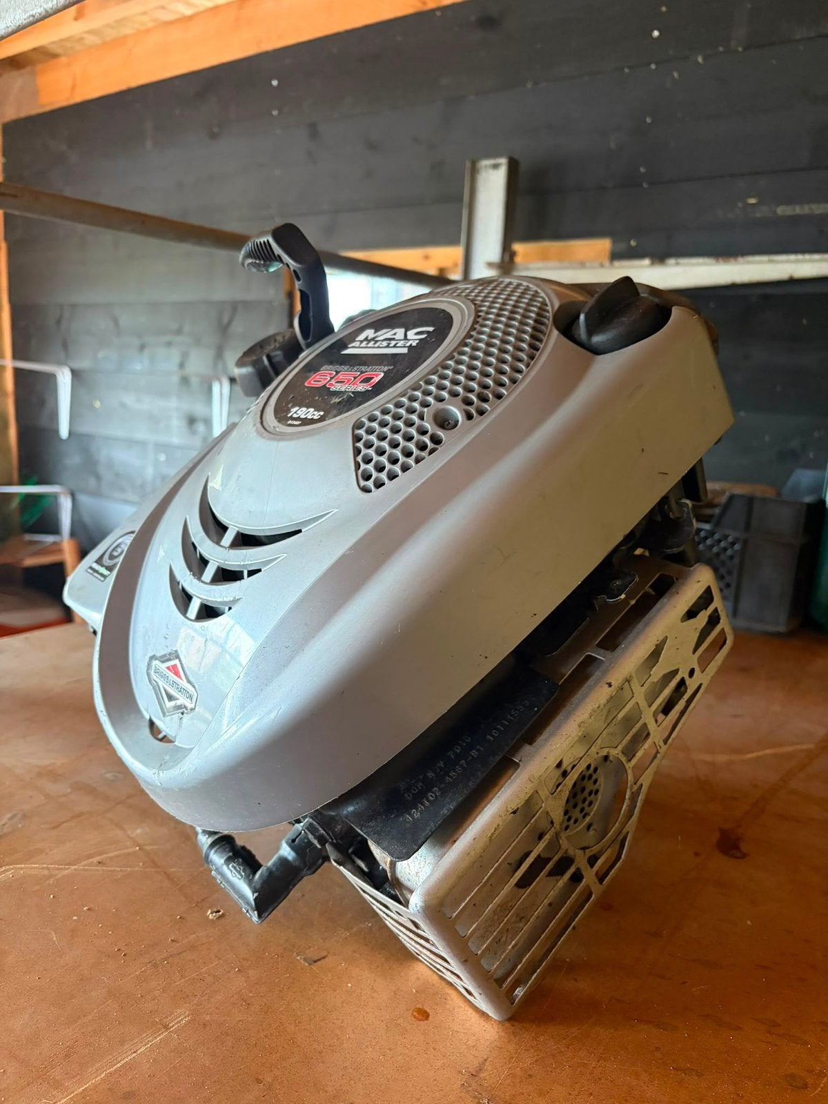 Briggs & Stratton 650 series 190 cc moterblok, Doe-het-zelf en Verbouw, Ophalen of Verzenden, Zo goed als nieuw, Benzinemotor