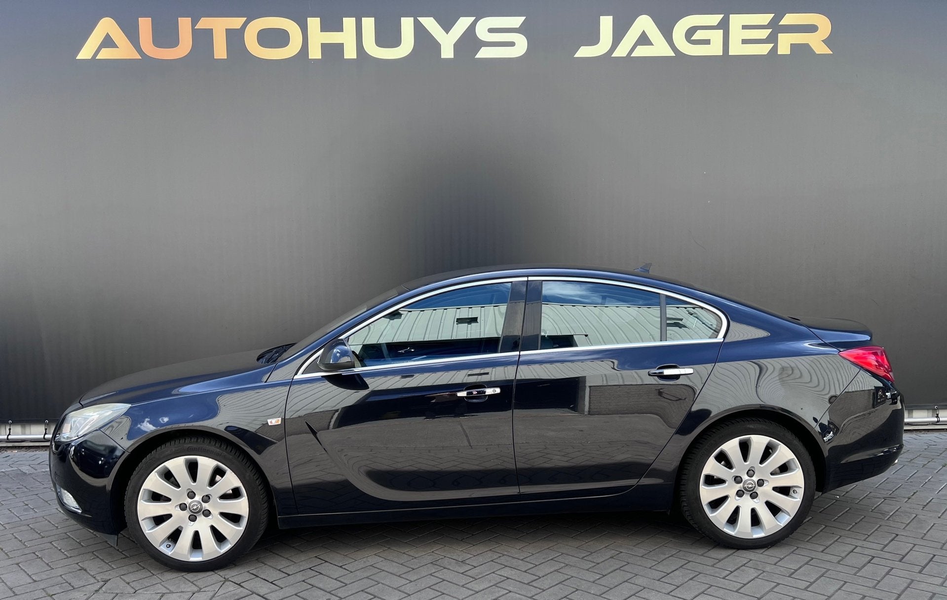 Opel Insignia 2.8 T Executive 4x4 Automaat, Auto's, Opel, Automaat, Zwart, Zwart, Origineel Nederlands