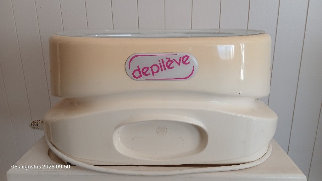 Depileve paraffinebad, Witgoed en Apparatuur, Ophalen of Verzenden, Gebruikt, Hand- en Voetverzorging