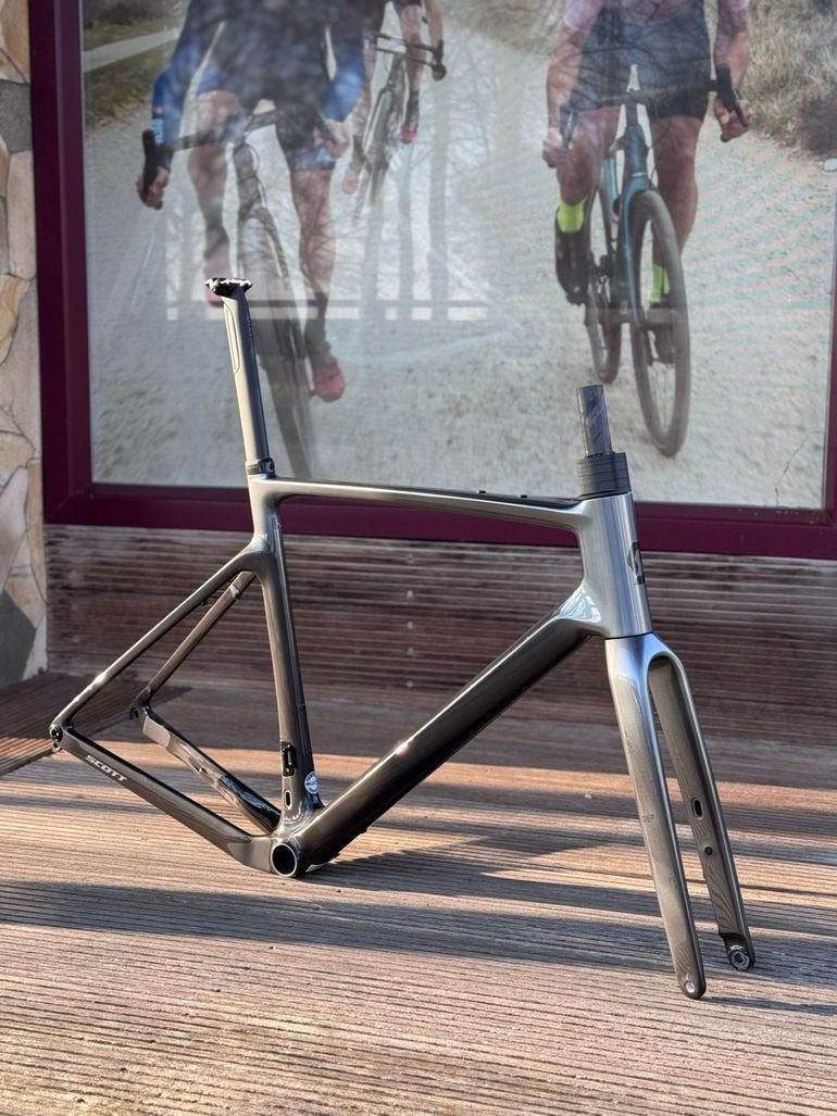Scott Addict Gravel HMF Carbon Frame, Fietsen en Brommers, Fietsonderdelen, Ophalen, Frame, Nieuw, Carbon