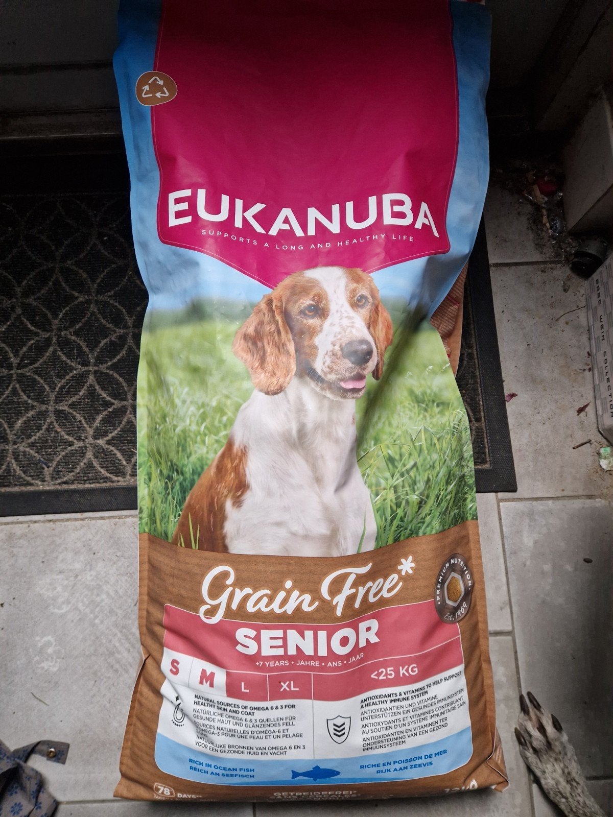 eukanuba grain free senior halve zak, Dieren en Toebehoren, Ophalen of Verzenden, Hond