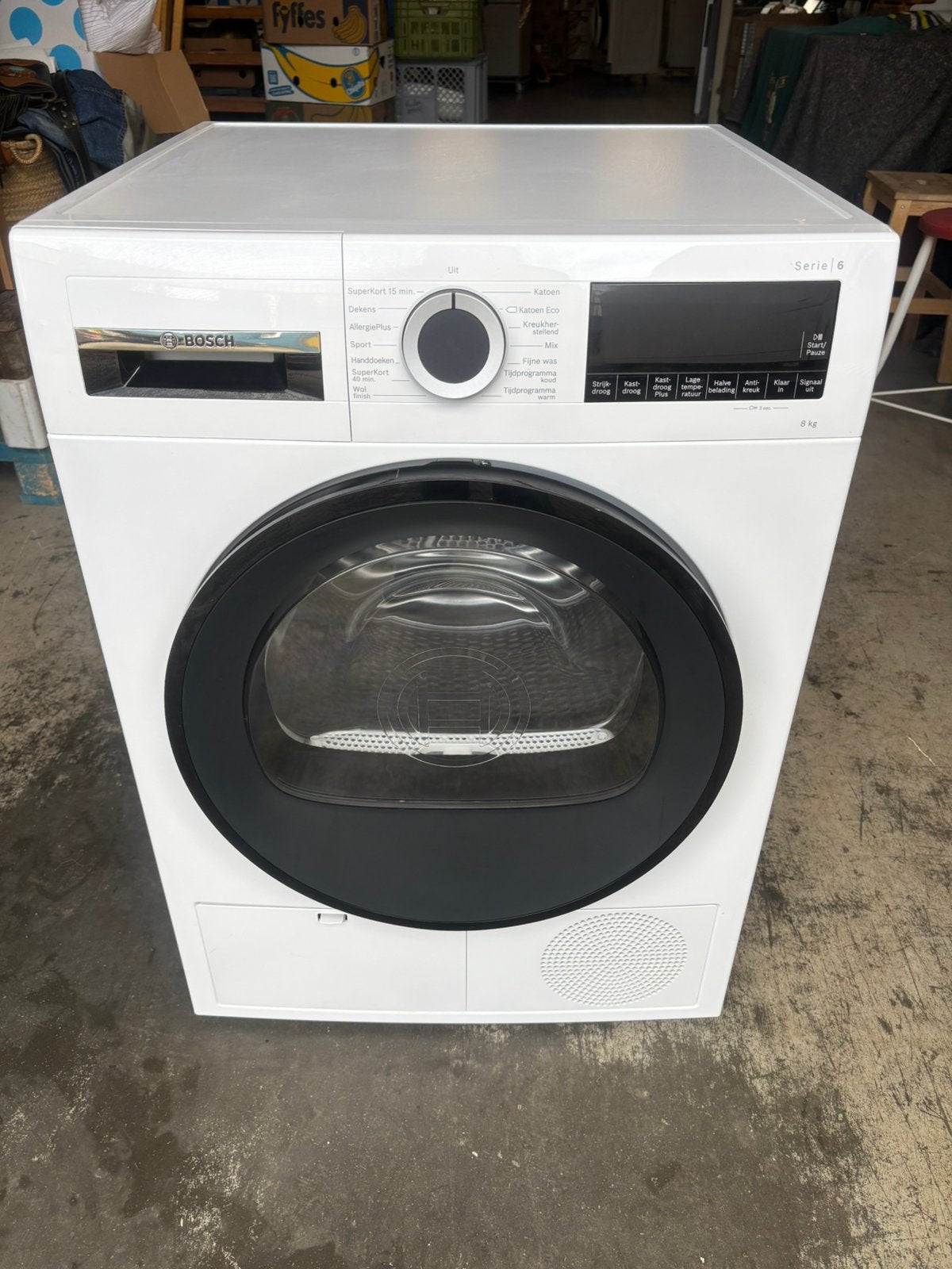 Bosch WPG23150NL - Wasdroger - 8kg - Condensdroger, 6 tot 8 kg, Minder dan 85 cm, -, -