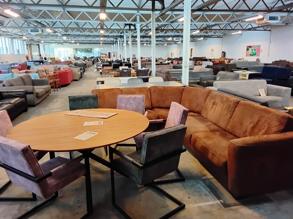 Veel banken/bankstellen/hoekbanken enz. Second Life Wolvega, Huis en Inrichting, Ophalen, Zo goed als nieuw, 75 tot 100 cm, Leer