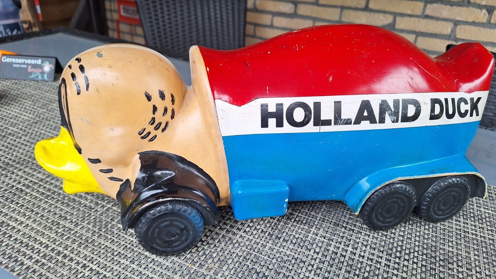 Holland duck vrachtwagen truck mascotte flipje truckstar, Ophalen of Verzenden