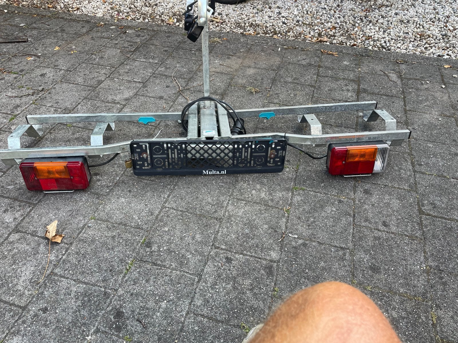 Stevige fietsendrager voor trekhaak, Ophalen, 2 fietsen, Gebruikt, Trekhaakdrager