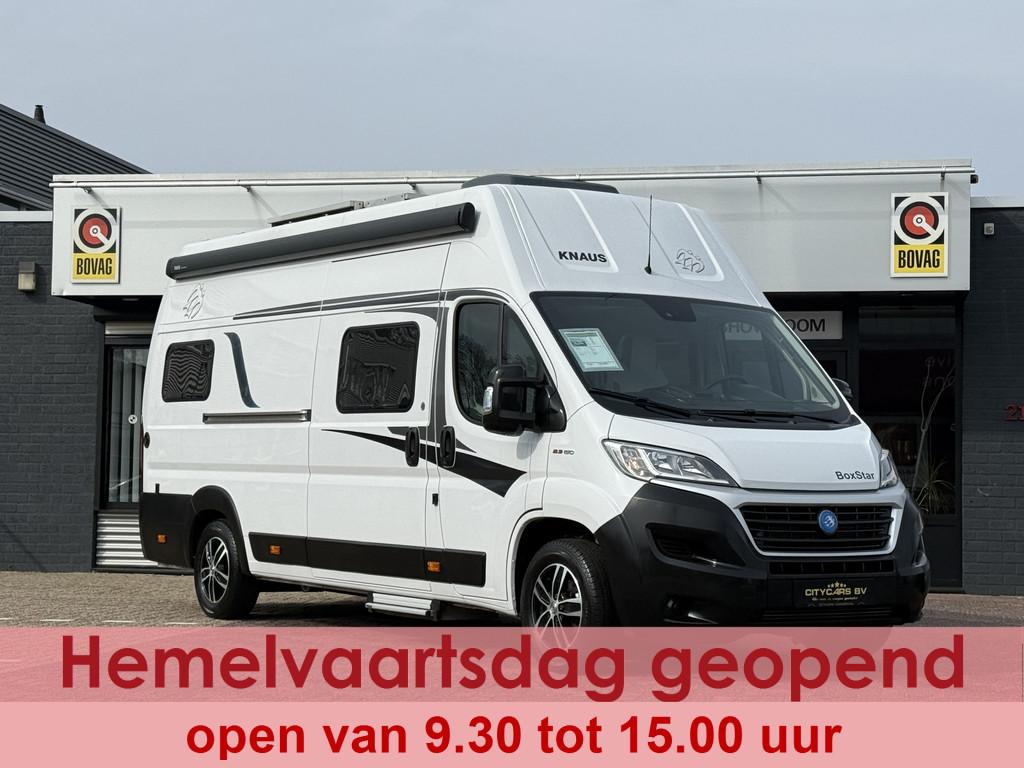 Knaus Boxstar Freeway 630 ME automaat buscamper hoogdak leng, Caravans en Kamperen, Campers, Automaat, Buscamper of Camperbus