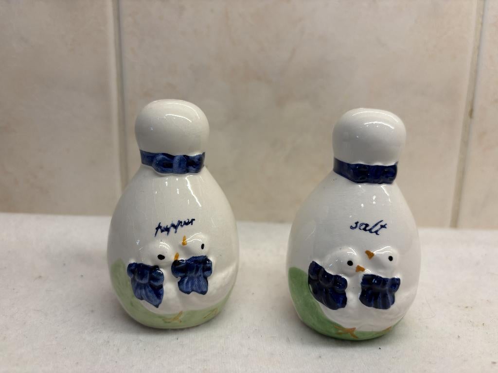 Peper en Zout Vaatjes Gans, Antiek en Kunst, Ophalen of Verzenden