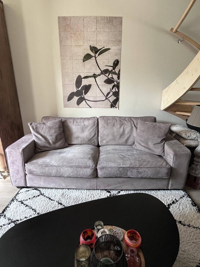 Nette, robuuste bank te koop, Huis en Inrichting, Banken | Bankstellen, Ophalen, 100 tot 125 cm, Driepersoons, Rechte bank