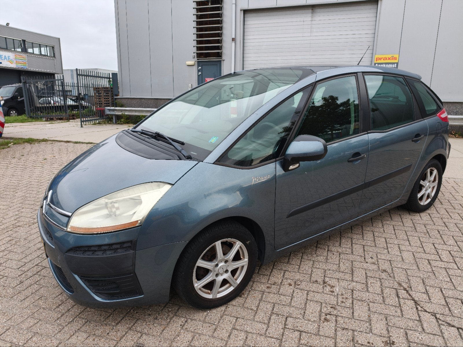 Citroën C4 1.6 VTI 2009 clima apk nap sportvelgen cruis, Auto's, Voorwielaandrijving, Stof, Zwart, 4 cilinders