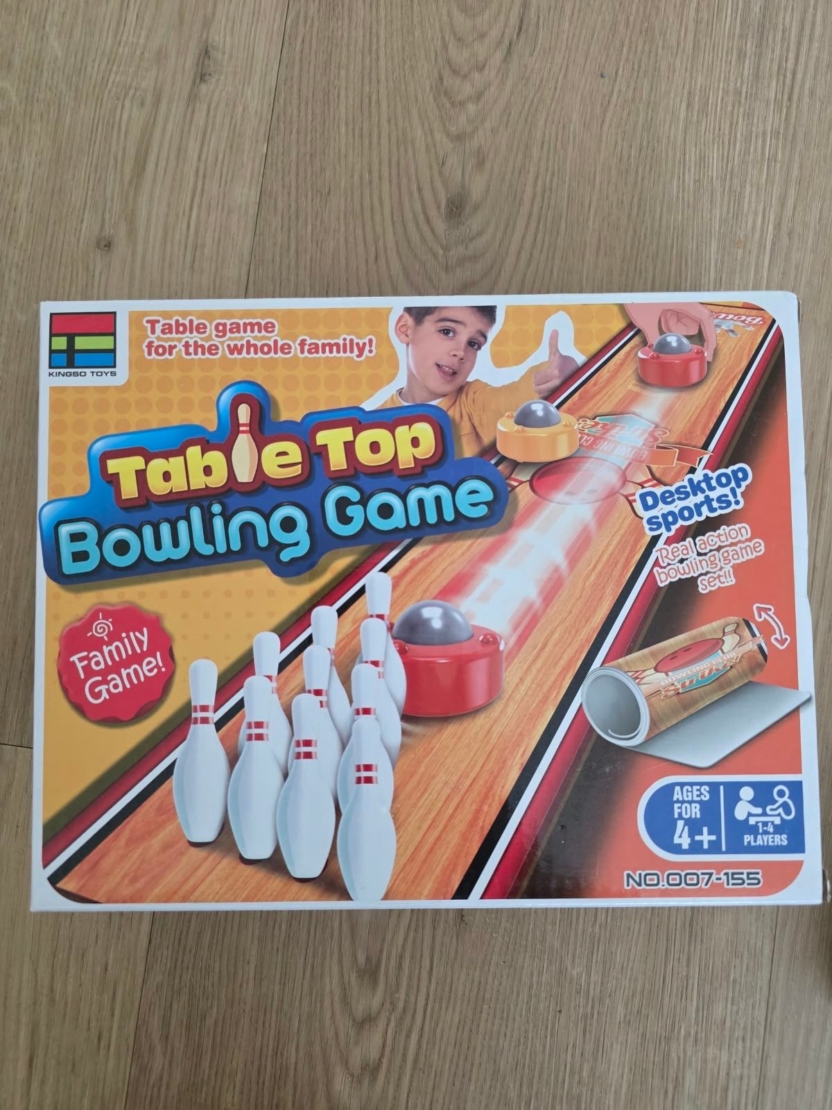 Kingbo Toys Tafel Bowling Spel - Familieplezier!, Een of twee spelers, Ophalen of Verzenden, Zo goed als nieuw, Reisspel