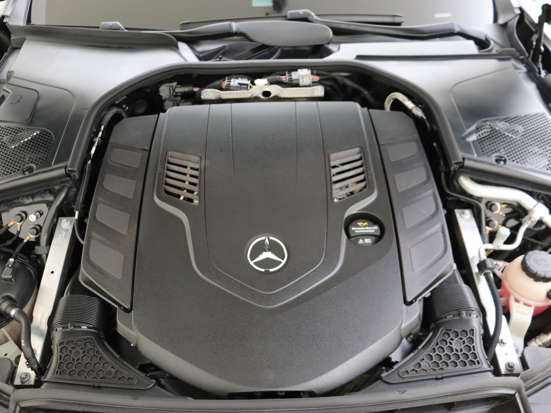 Mercedes-Benz S-klasse 580 4MATIC Lang AMG Line V8/ Panorama, Auto's, Mercedes-Benz, Gebruikt, 4 stoelen, Zwart, Bedrijf