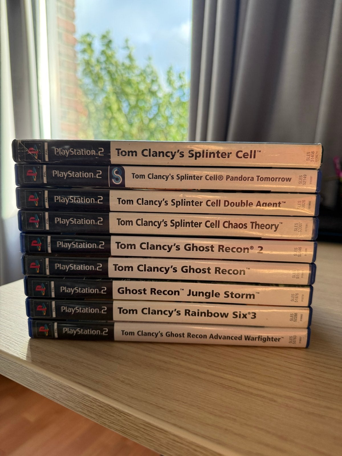 Tom Clancy PS2 Collectie - 9 Games (alles CIB), Gebruikt, Shooter, 1 speler, Ophalen of Verzenden