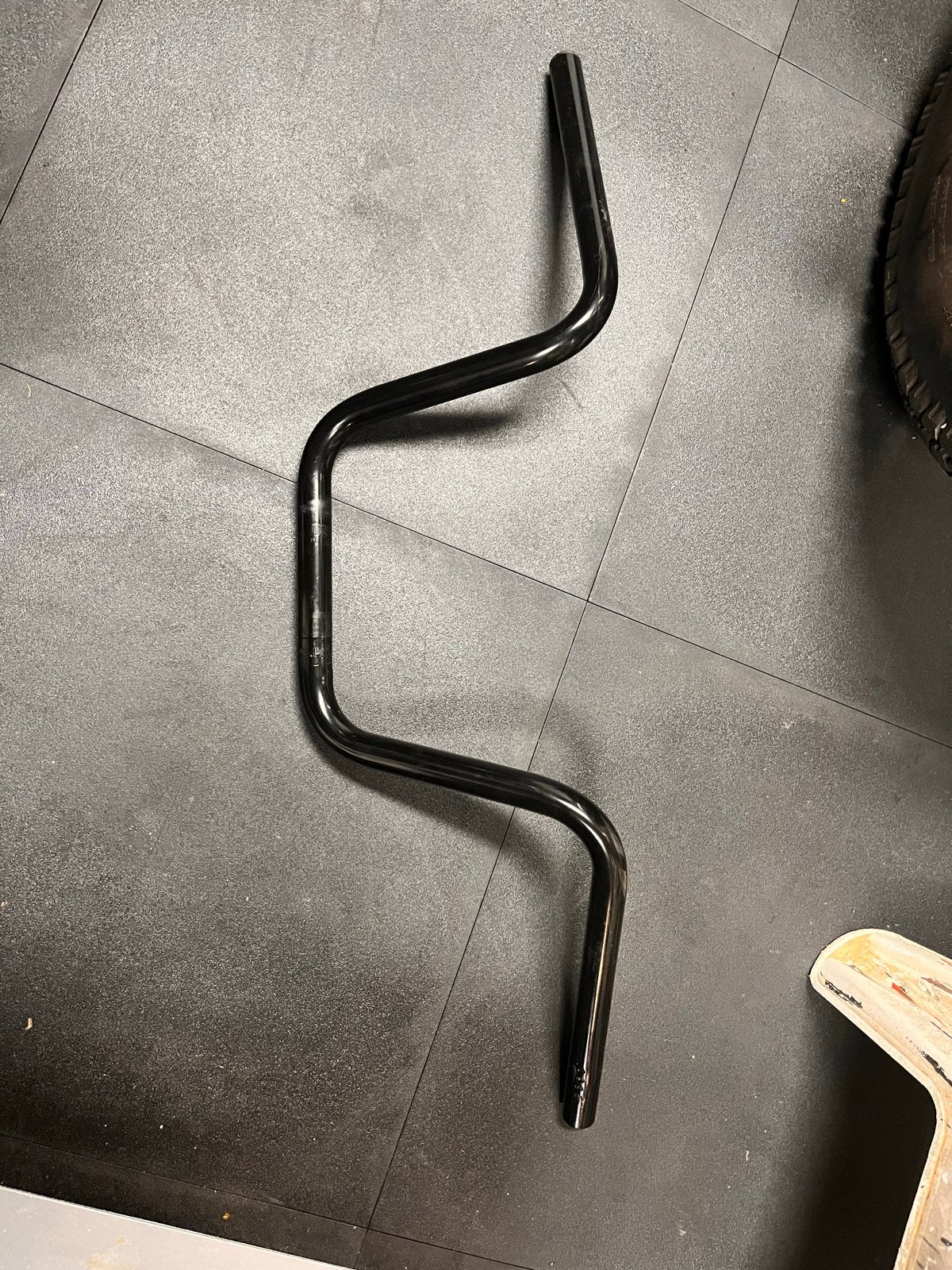 Universeel 1" Stuur Zijdeglans Zwart voor Chopper/Bobber, Motoren, Onderdelen | Harley-Davidson, Ophalen of Verzenden