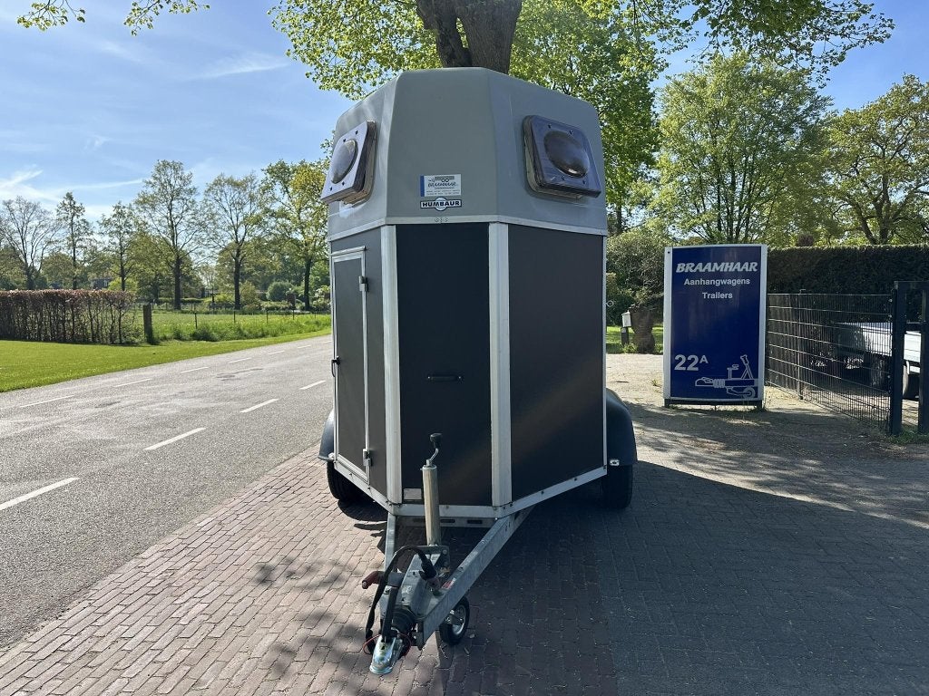 Humbaur 2 paards trailer Nieuw houtwerk / kunstofbodem 3.995, Gebruikt