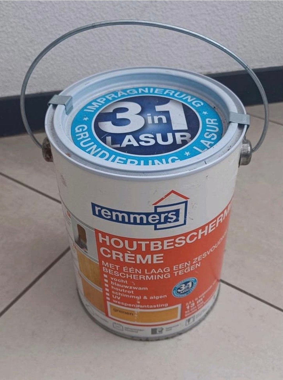 Remmers houtbeschermingscreme, Doe-het-zelf en Verbouw, Verf, Beits en Lak, Ophalen, Bruin, Nieuw, Beits