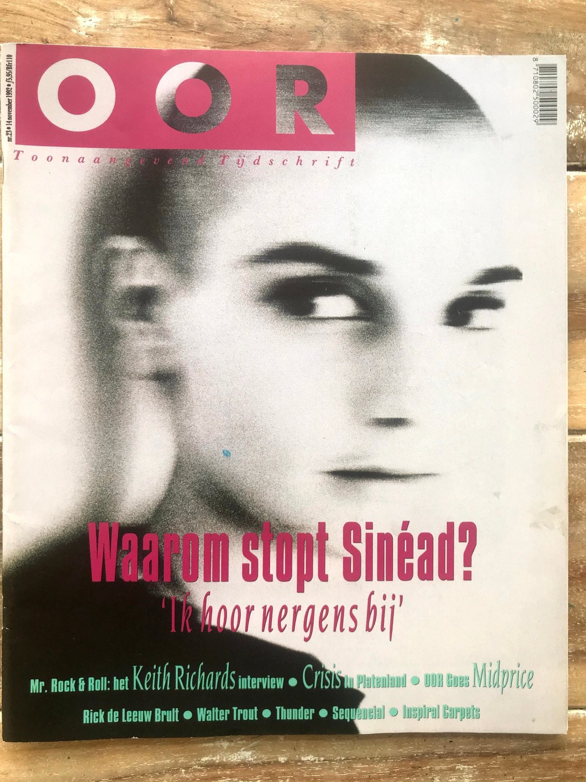 OOR Magazine 1992 THE PARANOIACS Tröckener Kecks ME PHI ME, Ophalen of Verzenden, Zo goed als nieuw, Muziek, Film of Tv