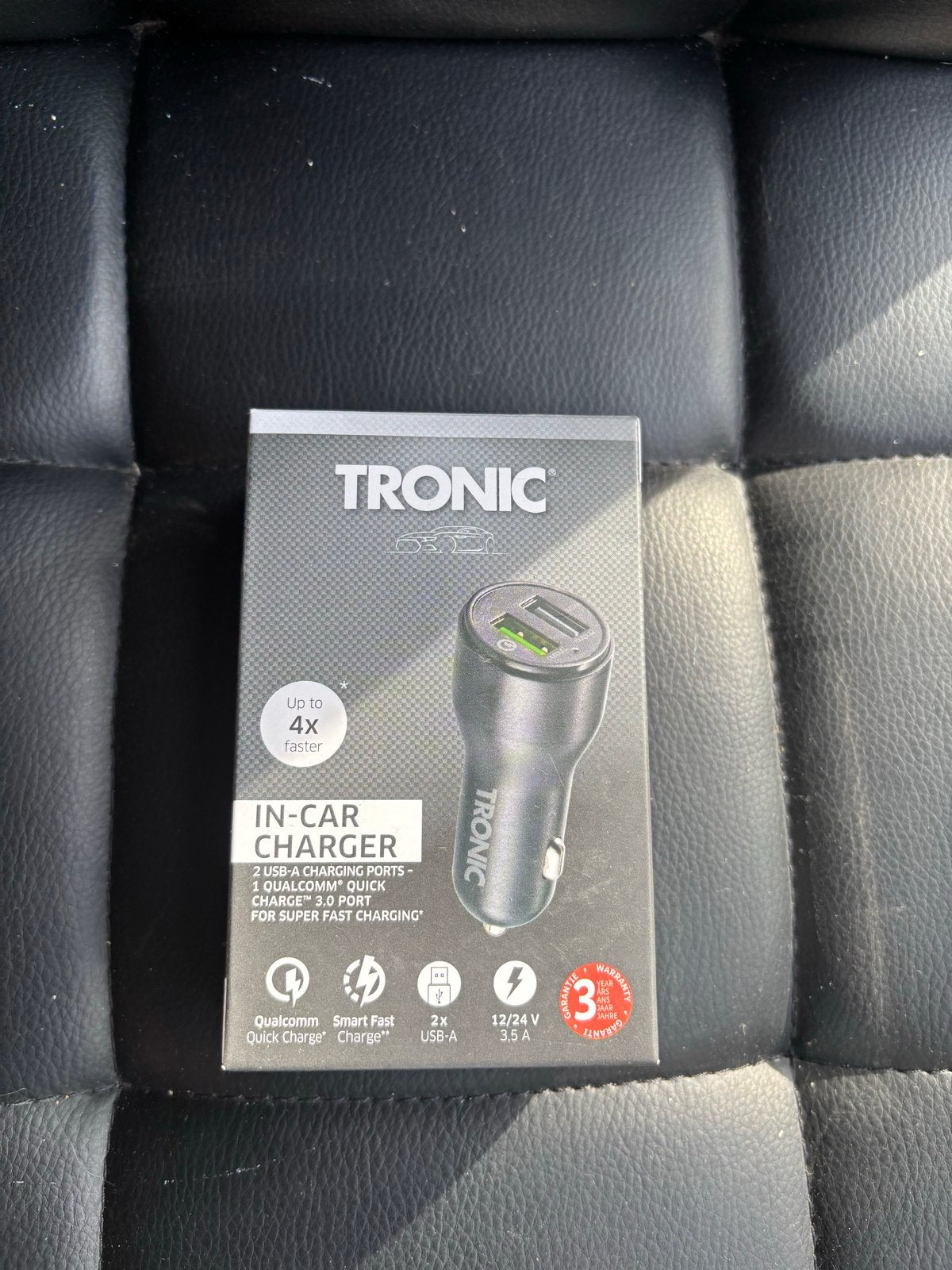 Tronic In-Car Charger - Snel Opladen in de Auto, Ophalen of Verzenden, Nieuw
