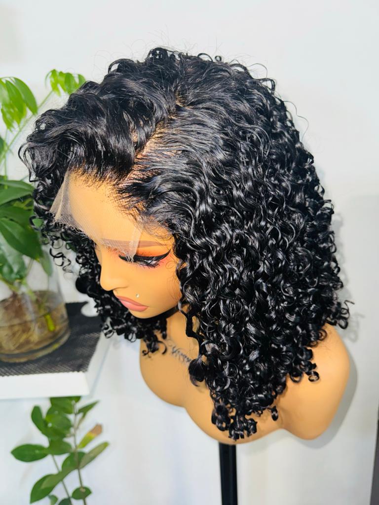 5x5 HD Closure Pruik - 300 gram, 14 inch, Ophalen of Verzenden, Nieuw, Pruik of Haarverlenging