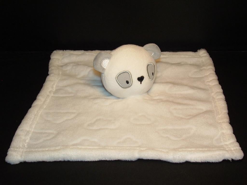PRIMARK EARLY DAYS PANDA BEER KNUFFELDOEK VELOURS WIT, Ophalen of Verzenden, Nieuw, Overige typen
