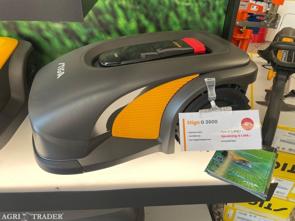 Stiga G 3600 robotmaaier, Tuin en Terras, Robotmaaiers, -, Ophalen of Verzenden, 20 tot 25 cm, Bestuurbaar via app