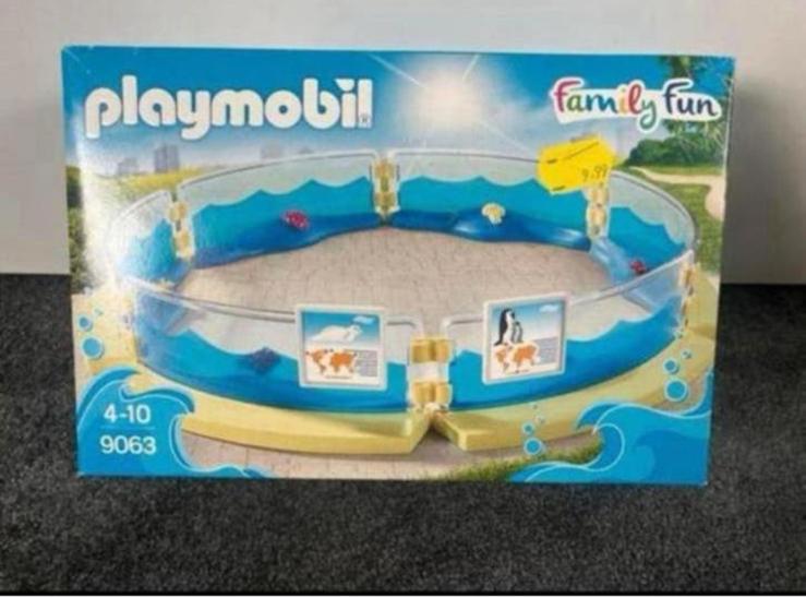 NIEUW - Playmobil 9063/ bassin voor zeedieren, Kinderen en Baby's, Speelgoed | Playmobil, Ophalen of Verzenden, Nieuw, Los playmobil