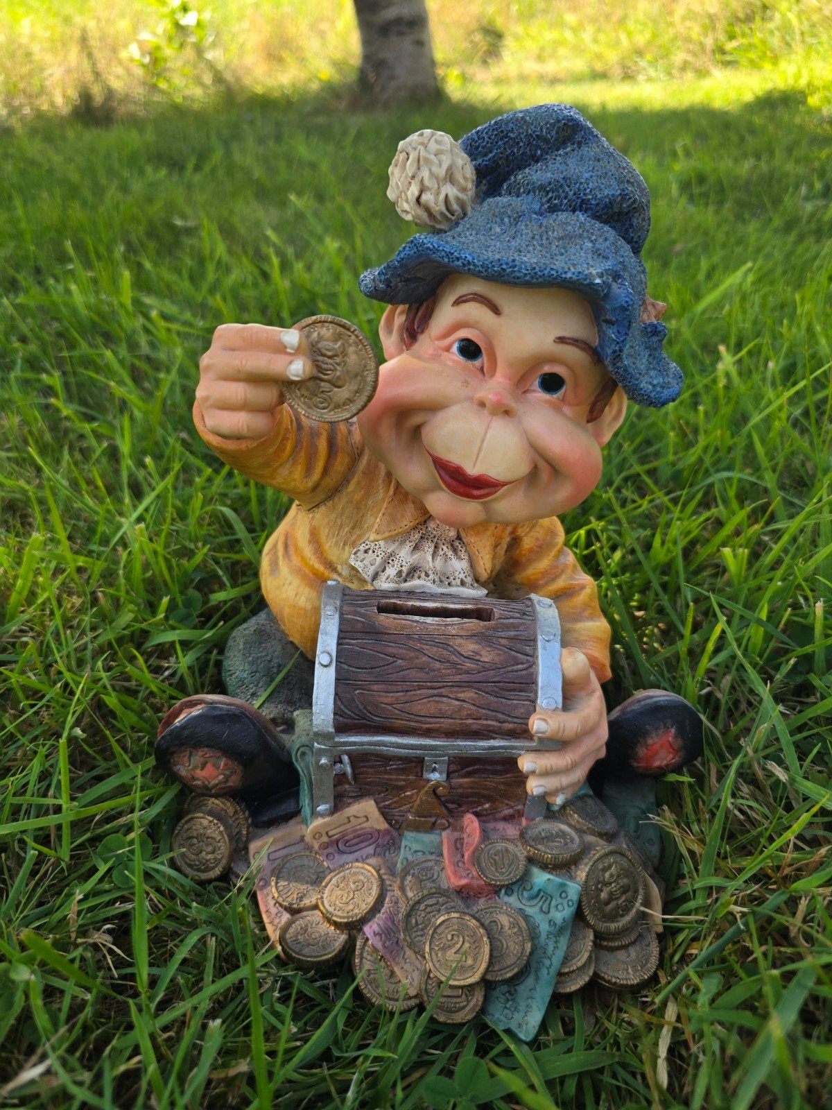 Spaarpot Laaf Efteling - Uniek en Decoratief, Verzamelen, Ophalen of Verzenden, Zo goed als nieuw, Steen, Aardewerk of Keramiek