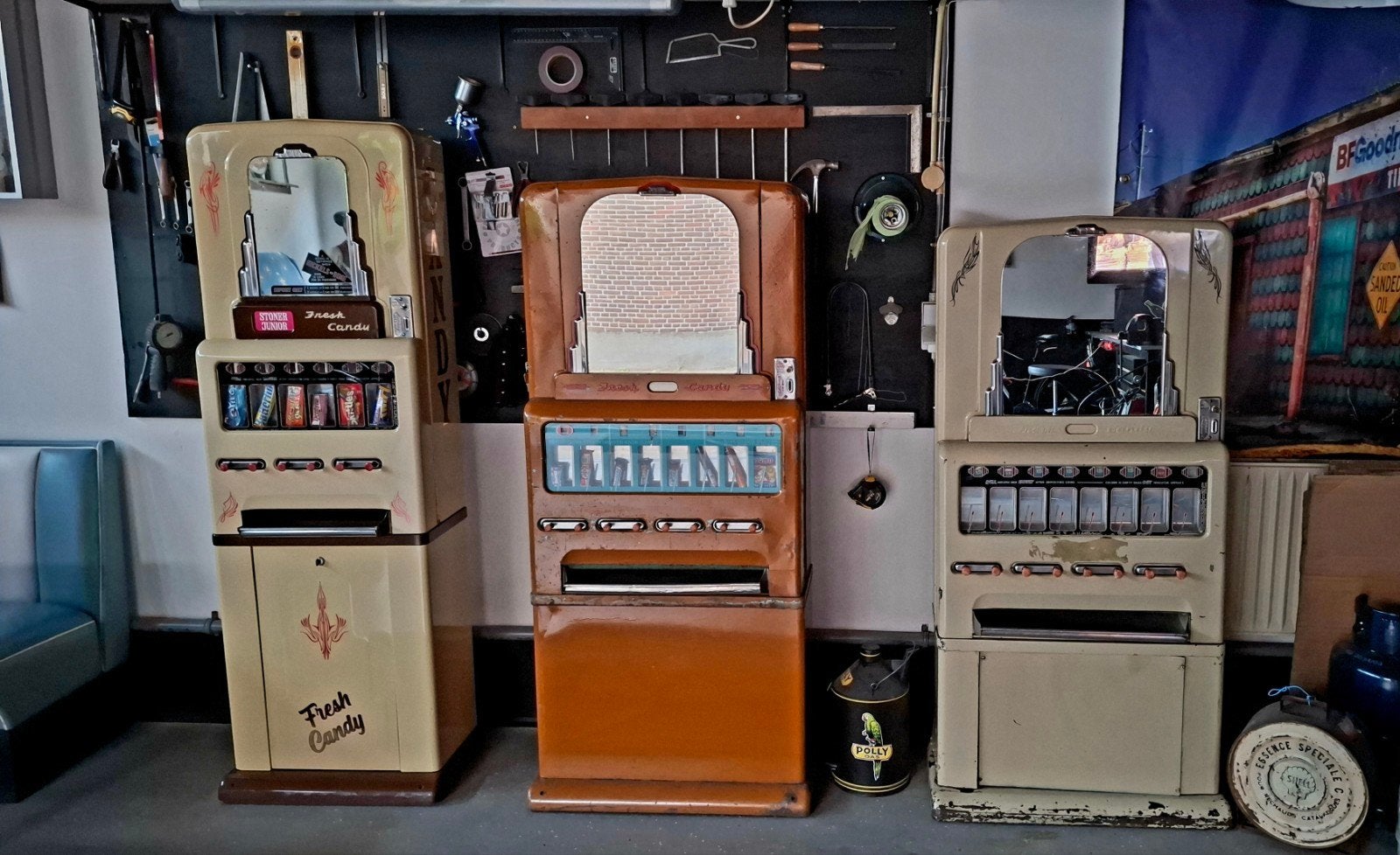 Vintage Snoepautomaten, Verzamelen, Automaten | Overige, Ophalen of Verzenden, Gebruikt