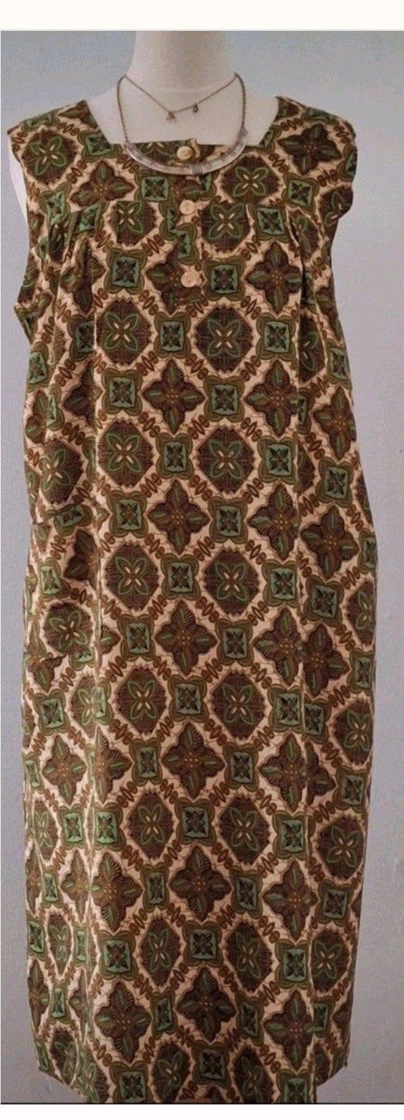 Mooie batik jurk uit Indonesië, Verzenden, Nieuw, Onder de knie