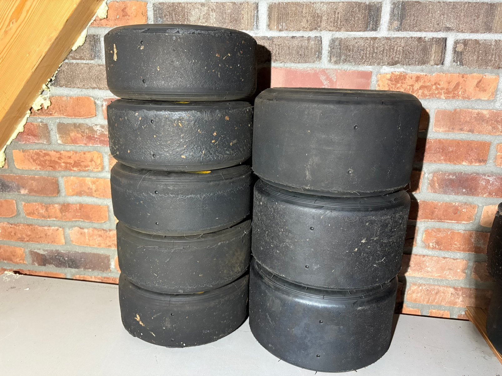 Maxxis Rookie Geel banden, Sport en Fitness, Karting, Ophalen of Verzenden, Gebruikt, Onderdelen Kart