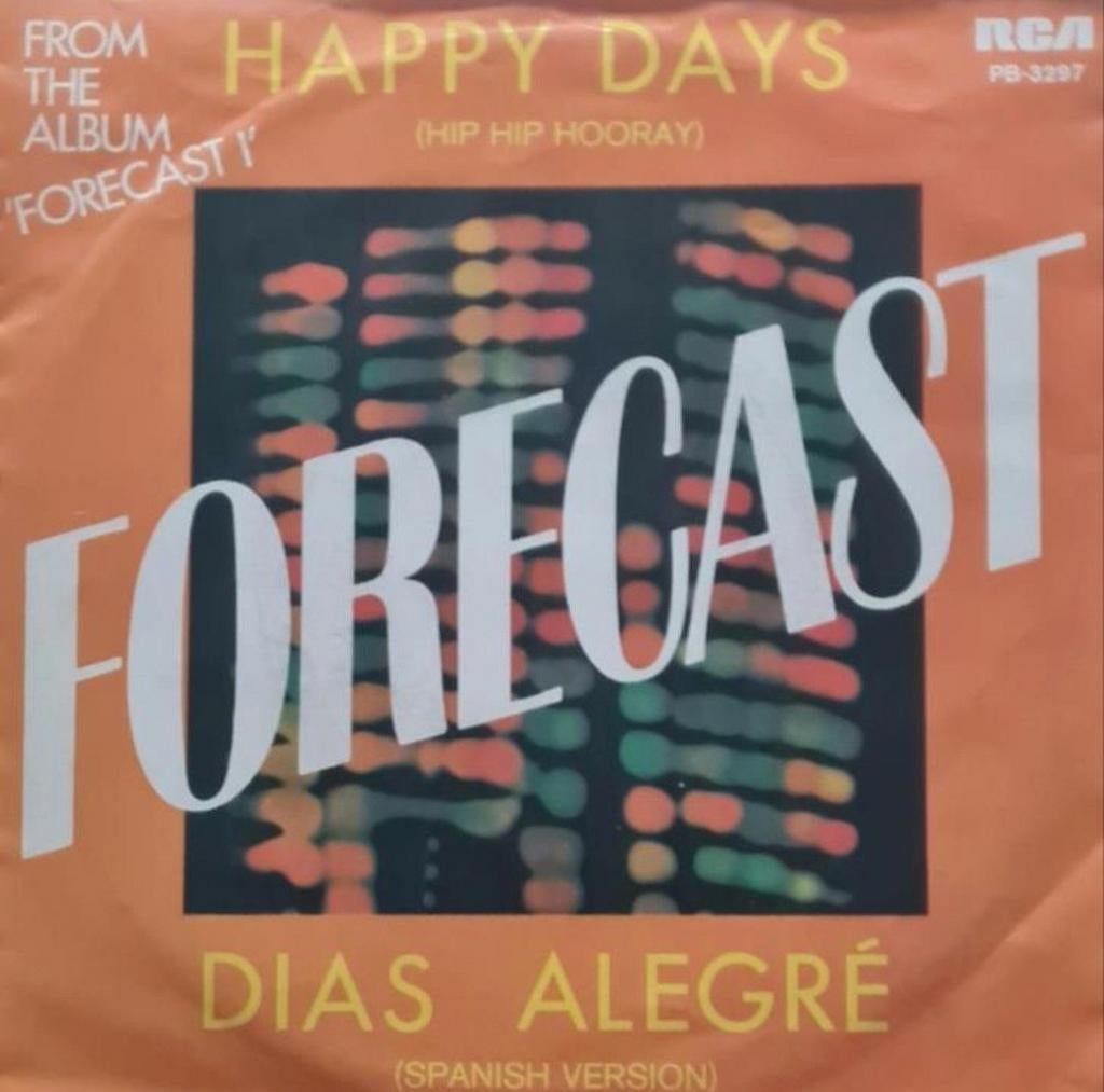 FORECAST - HAPPY DAYS, Cd's en Dvd's, Vinyl Singles, Ophalen of Verzenden, Gebruikt