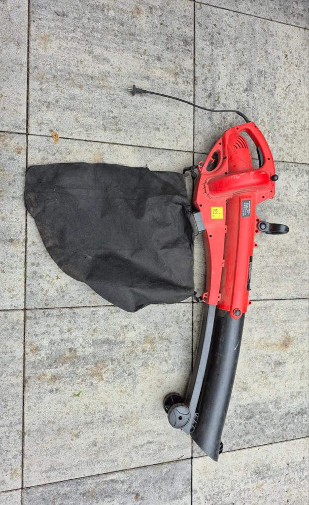 Gamma BR-35V Bladblazer - 3000W Elektrisch, Gebruikt, Met opvangzak, Handgedragen, Ophalen of Verzenden