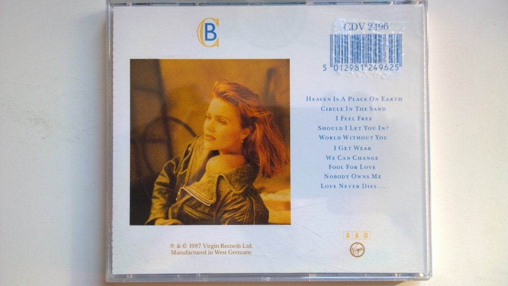 Belinda Carlisle - Heaven On Earth, Ophalen of Verzenden, Zo goed als nieuw
